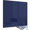 Tabule Glasdekor Magnetická skleněná tabule 40 x 40 cm tmavě modrá