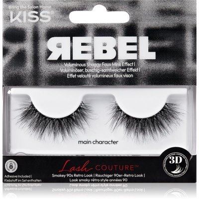 KISS Umělé řasy Lash Couture Rebel Collection 02 Main Character – Zboží Mobilmania