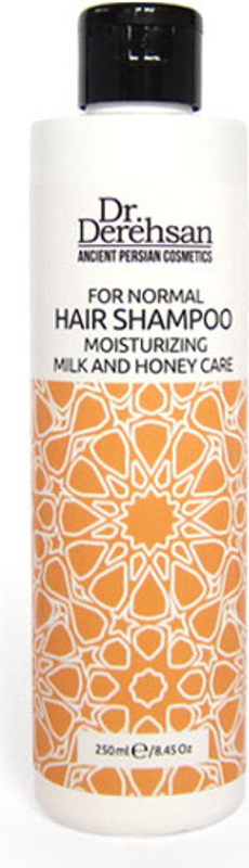 Hristina Přírodní hydratační šampon na vlasy s mlékem a medem 250 ml