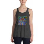Dámské tílko Racerback Tank "Iboga Zasvěcení" dark-grey-heather – Zboží Dáma