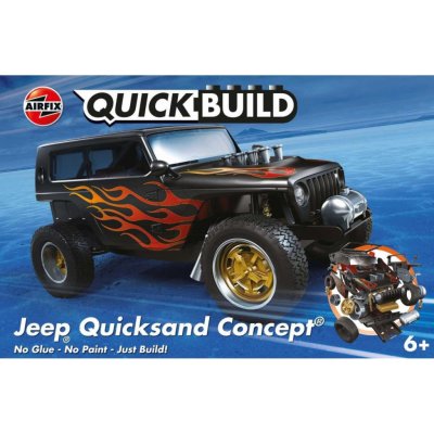 Airfix Quick Build auto J6038 Jeep Quicksand Concept – Zboží Dáma