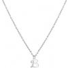 Náhrdelník Šperky4U Ocelový náhrdelník, písmeno B OPD0339-B