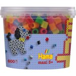 Hama Maxi korálky v tubě mix neonových barev - 600 ks – Hledejceny.cz