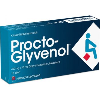 PROCTO-GLYVENOL RCT 400MG/40MG SUP 10