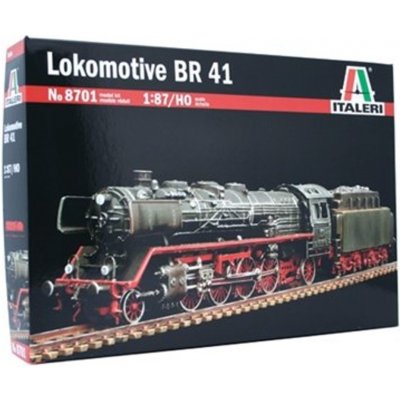 Italeri Model Kit lokomotiva BR 41 parní velikost HO 8701 1:87 – Zboží Dáma