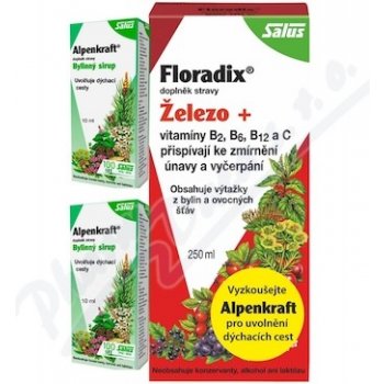 Salus Floradix 250 ml + Alpenkraft 10 ml