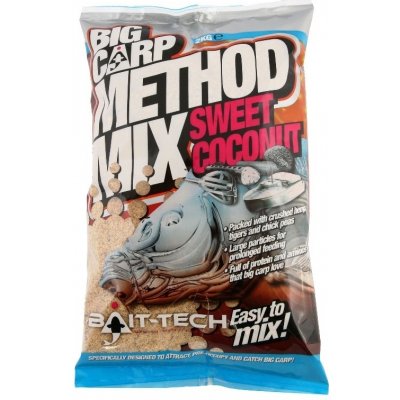 Bait-Tech Big Carp Sladký Kokos Method mix 2kg – Hledejceny.cz