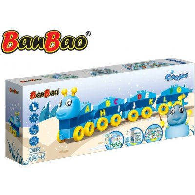BanBao Caterpillar Young Ones housenka písmenka 40 ks – Zboží Dáma