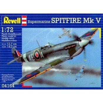 Revell Plastic ModelKit letadlo 04164 Spitfire Mk.V 1:72