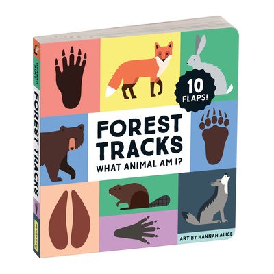 Forest Tracks: What Animal Am I? Lift-the-Flap Board Book – Zbozi.Blesk.cz