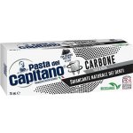 Pasta del Capitano Charcoal Prémiová zubní pasta s aktivním dřevěným uhlím 75 ml – Zbozi.Blesk.cz