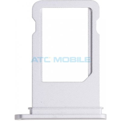 Držák SIM (SIM Tray) iPhone 8 Plus stříbrný, originální – Zboží Živě