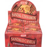 Hem Vonné kužely Sandal cinnamon Santalové dřevo a skořice 10 ks – Hledejceny.cz