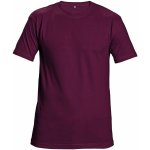 Cerva tričko Teesta s krátkým rukávem bordó – Sleviste.cz