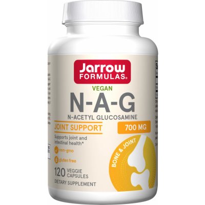 Jarrow Formulas N-A-G N-Acetyl-D-Glukosamin 700 mg 120 rostlinných kapslí – Hledejceny.cz