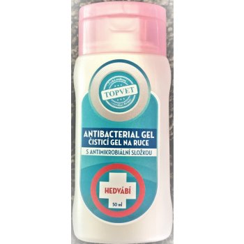 Topvet antibakteriální gel na ruce Hedvábí 50 ml