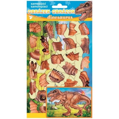 Anděl Samolepicí skládačka T REX – Sleviste.cz