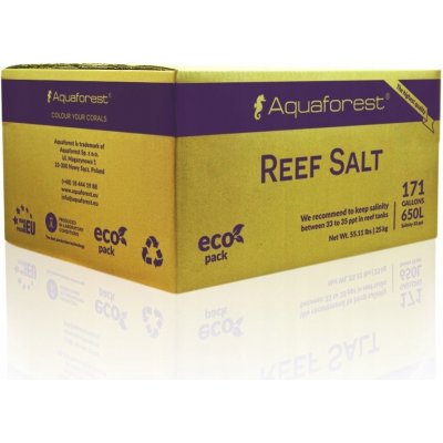 Aquaforest Reef Salt 25 kg – Hledejceny.cz