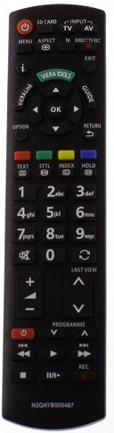 Dálkový ovladač Emerx Panasonic N2QAYB000239