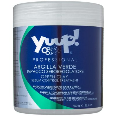 Yuup! Maska ze zeleného jílu 800 g – Zboží Dáma