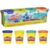 Modelovací hmota Play-Doh 4 Kelímky Neonové barvy 448g