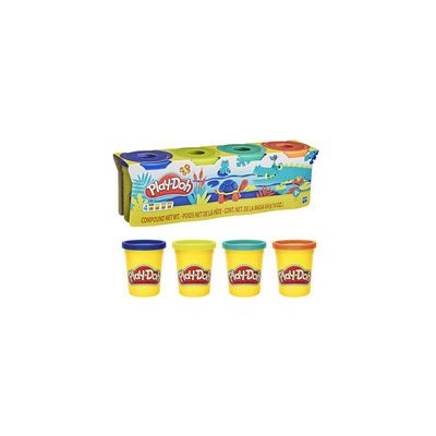 Play-Doh 4 Kelímky Neonové barvy 448g