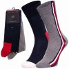 Tommy Hilfiger ponožky 2Pack 471010001085 Navy Blue/Grey