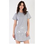 Vienetta Secret Leontýna s krátkým rukávem světle šedá – Zboží Dáma