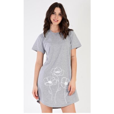 Vienetta Secret Leontýna s krátkým rukávem světle šedá – Zboží Dáma