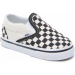 Vans Classic Slip On černá bílé – Zboží Dáma