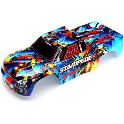 TRAXXAS karosérie Stampede Rock n Roll – Zboží Mobilmania