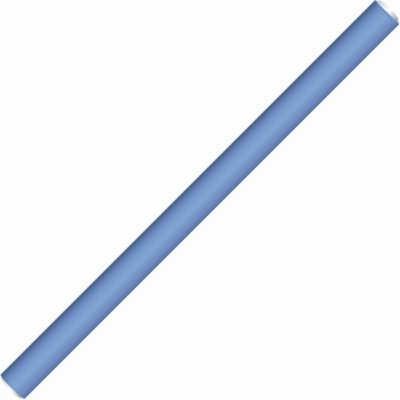 Ohebné natáčky Hairway pr.15 mm, 25 cm , 12 ks - modré (41172) – Zboží Mobilmania