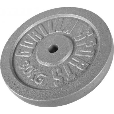 Gorilla Sports litinový 30 kg 384 mm – Hledejceny.cz