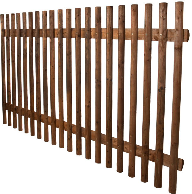 Dřevěná plotové pole - typ. KLASIK (plotovky Standard), dl. 240 cm, v. 120 cm