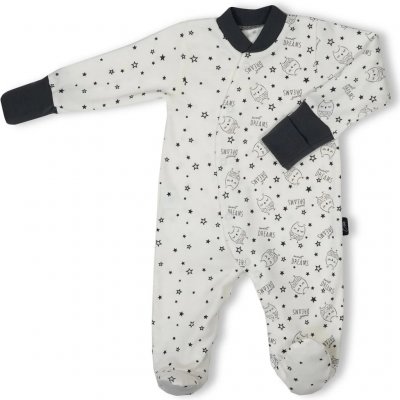 ESITO Kojenecký overal na spaní Sleeping owl smetanová – Zboží Dáma