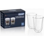 DeLonghi Latte macchiato skleničky set 2 x 220 ml – Zboží Dáma