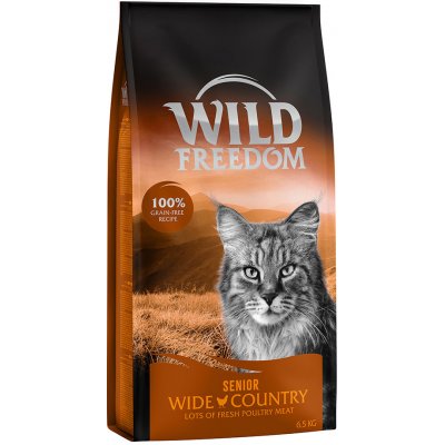 Wild Freedom Senior Wide Country s drůbežím masem 6,5 kg