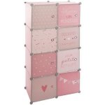 Atmosphera for kids do dětského pokoje, 64 x 31 x 124 cm, růžová – Hledejceny.cz