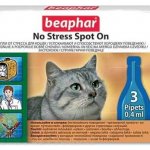 Beaphar No Stress Spot-on pro kočky 1,2 ml – Zboží Mobilmania