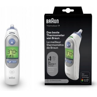 Braun IRT6520WE ThermoScan 7 + 16 krytek – Hledejceny.cz