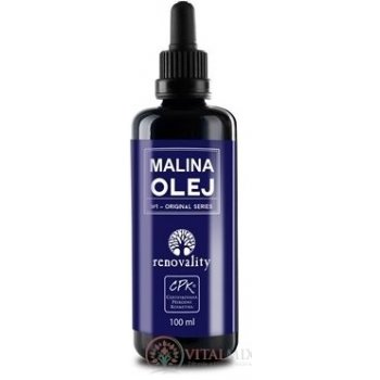 Renovality malinový olej za studena lisovaný 100 ml