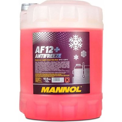 Mannol Antifreeze AF12+ -40°C 10 l – Hledejceny.cz