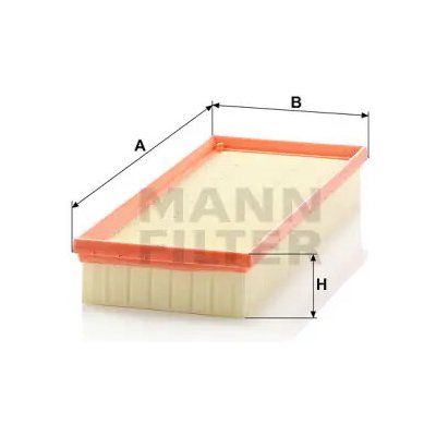 MANN FILTER Vzduchový filtr C 3498 – Hledejceny.cz