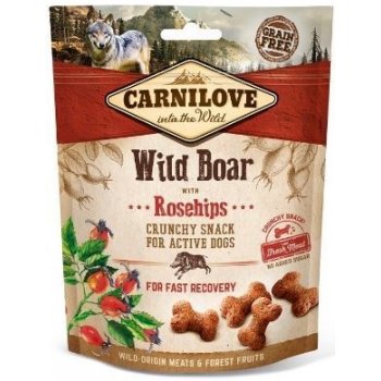 Carnilove Crunchy Snack Wild Boar & Rosehips 200 g