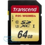 Transcend SDXC 64 GB UHS-I U3 TS64GSDU3 – Hledejceny.cz