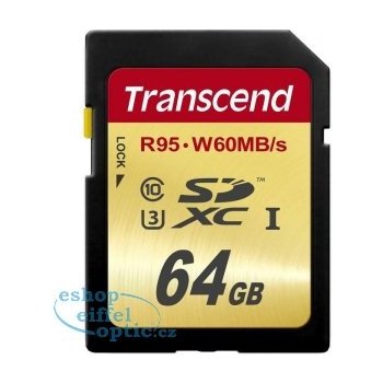Transcend SDXC 64 GB UHS-I U3 TS64GSDU3