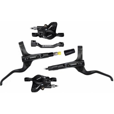 Brzda kotoučová SHIMANO MT201, p+z (1000+1700 mm) adaptér, komplet bez kotoučů – Zboží Dáma