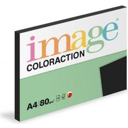 Papír Coloraction A4 80 g 100 listů Black černá