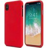 Pouzdro a kryt na mobilní telefon Apple Pouzdro Mercury iPhone 12 mini Soft Feeling Red