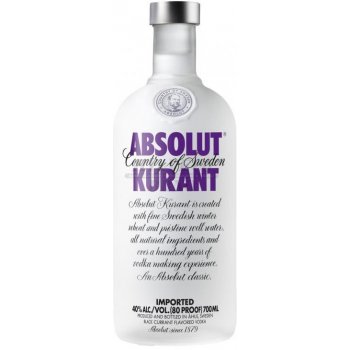 Absolut Kurant 40% 0,7 l (holá láhev )